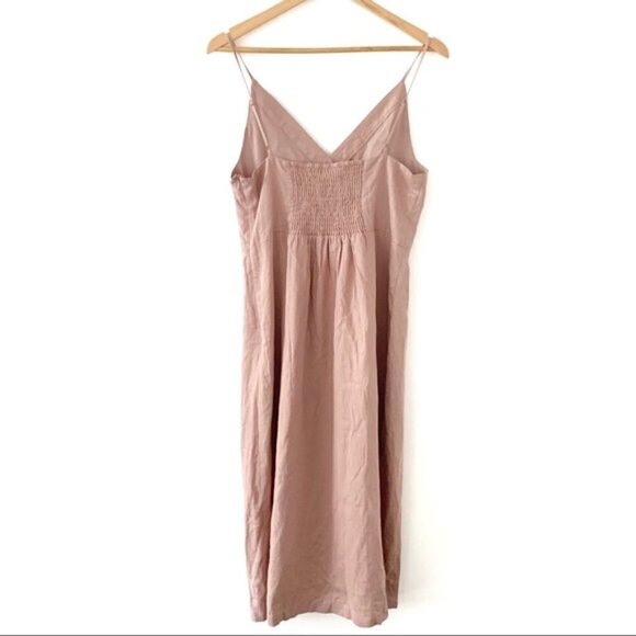 GENTLE Fawn | NWT Eunice Linen Dress Rose Cloud M - Picture 4 of 6
